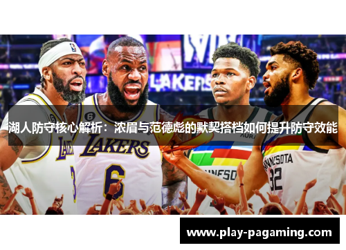 湖人防守核心解析:浓眉与范德彪的默契搭档如何提升防守效能 湖人防守核心解析:浓眉与范德彪的默契搭档如何提升防守效能