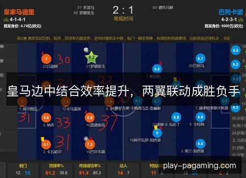 皇马边中结合效率提升，两翼联动成胜负手